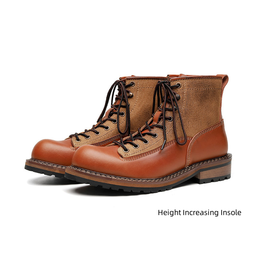 Martin Boots Men's Tooling Platform Leather Boots